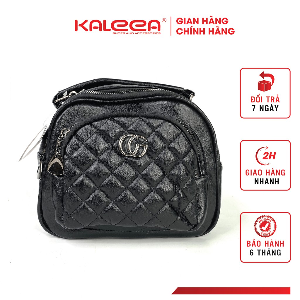 [Mã LT50 giảm 50k đơn 250k] Balo Da Mini Nữ KALEEA X6 - Kèm Dây Đeo Thiết Kế 1 Ngăn Lớn Thêu Viền Chỉ