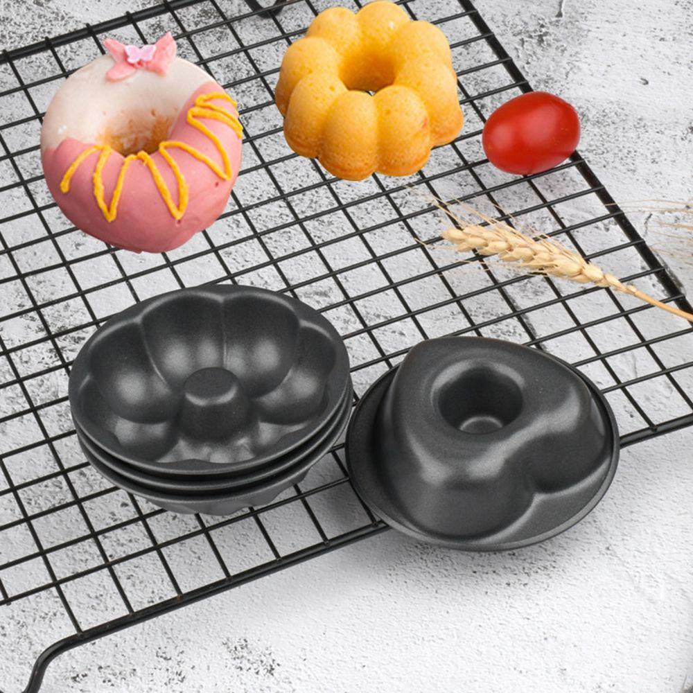 Khuôn Làm Bánh Mini Chống Dính Hình Trái Tim / Bí Ngô / Bánh Pudding DIY