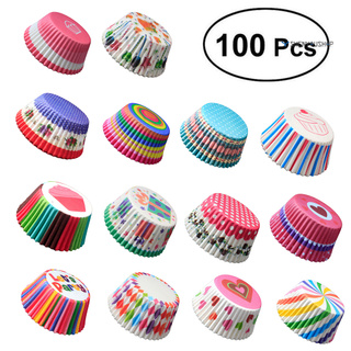 100 Đế Giấy Lót Bánh Cupcake