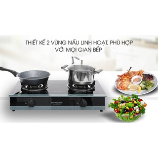 Bếp ga đôi Sunhouse SHB3326MT