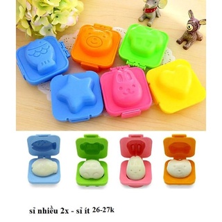 Khuôn cơm Bento set 6 cái