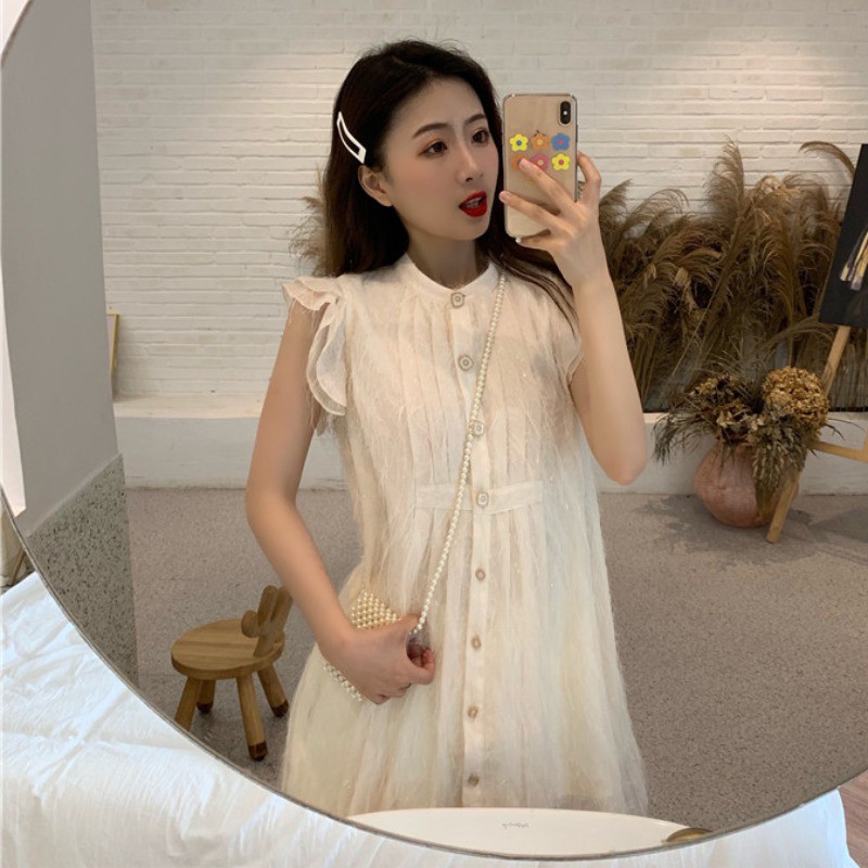 (Order) Đầm ulzzang sơ mi dáng suông phong cách dễ thương