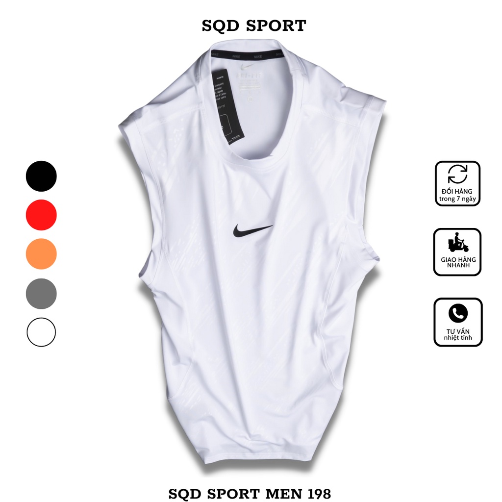 Áo ba lỗ nam thể thao, áo sát nách tanktop tập gym chạy bộ chất liệu thun mềm mịn co giãn A101