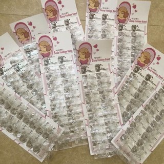 Combo 5 đôi Dây áo con trong suốt có điều chỉnh dùng cho mọi loại áo (Hàn Quốc)