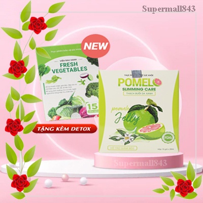 Thạch bưởi giảm cân da Xanh POMEL SLIMMING (Hộp 15 gói)