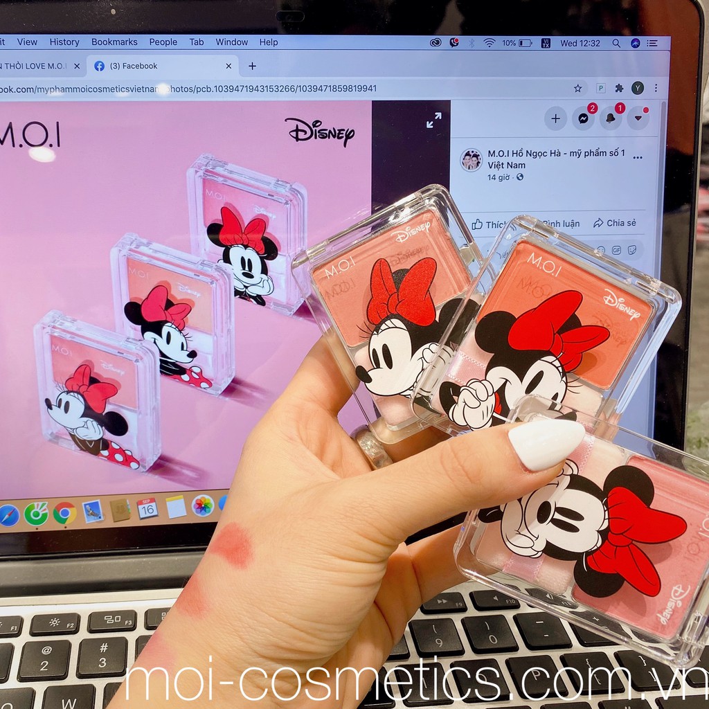 [CHÍNH HÃNG] Phấn má Mickey Magic, MOI Hồ Ngọc Hà | BigBuy360 - bigbuy360.vn