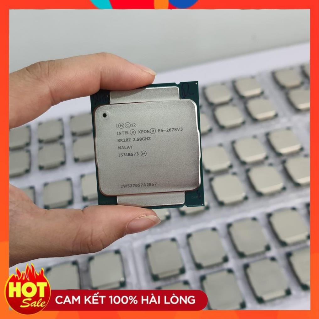 [Chính Hãng] CPU Intel Xeon E5 2678v3 Giá Tốt Nhất Shopee Bảo hành 12 tháng (Tray)