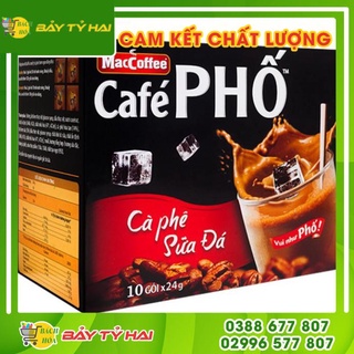 Cà phê sữa hòa tan Maccoffee Café Phố 240g