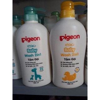 Sữa tắm gội Pigeon 700ml