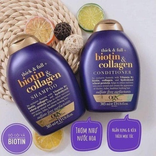 Dầu gội - xả biotin & collagen 385ml