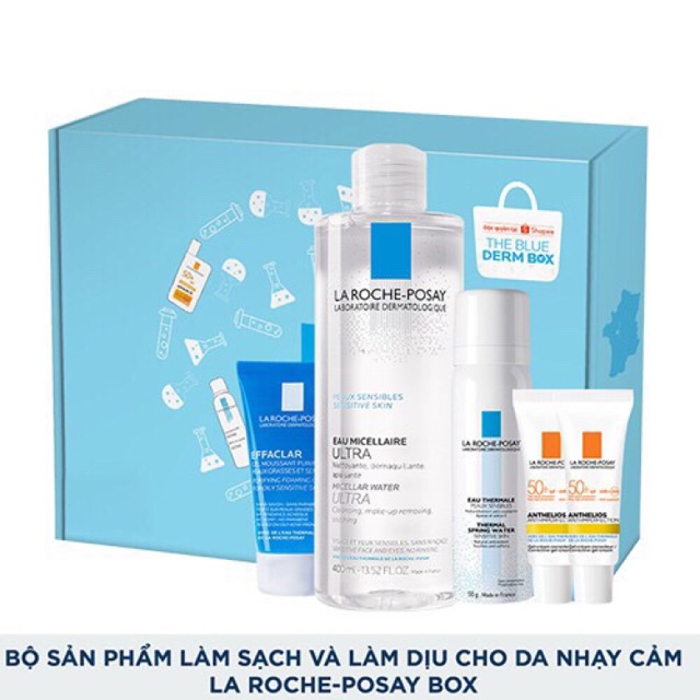 La roche Posay làm sạch sâu và cấp ẩm cho da mụn, nhạy cảm