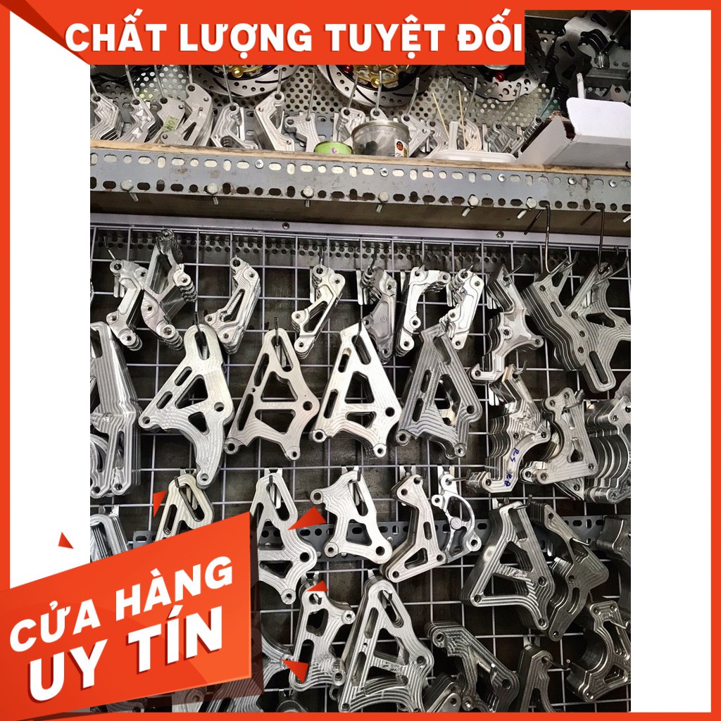 Pass bass pát heo nhôm cnc dành cho ( winner - sonic - exiter - wave -sirius- click- vario 2 -vison) heo thắng zin hãng