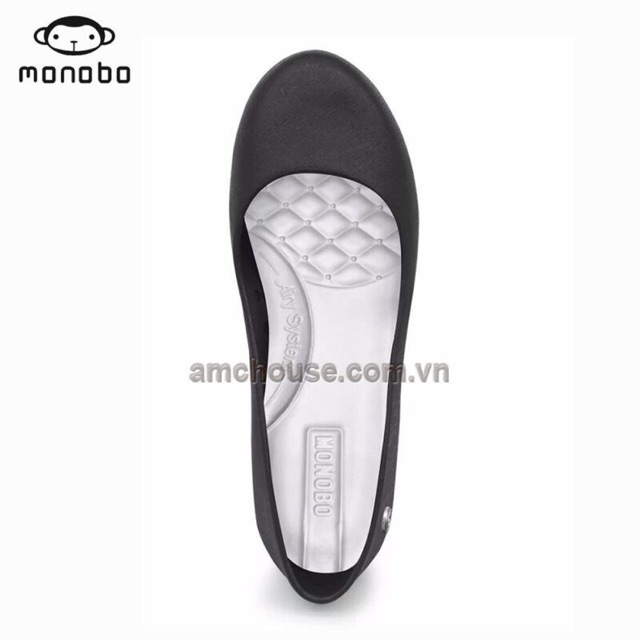 Giày nhựa monobo màu đen size 6