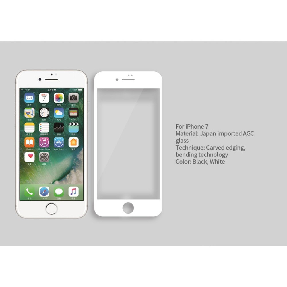 Miếng dán cường lực iPhone 7/ 8 Full màn hình 3D CP+ MAX Nillkin