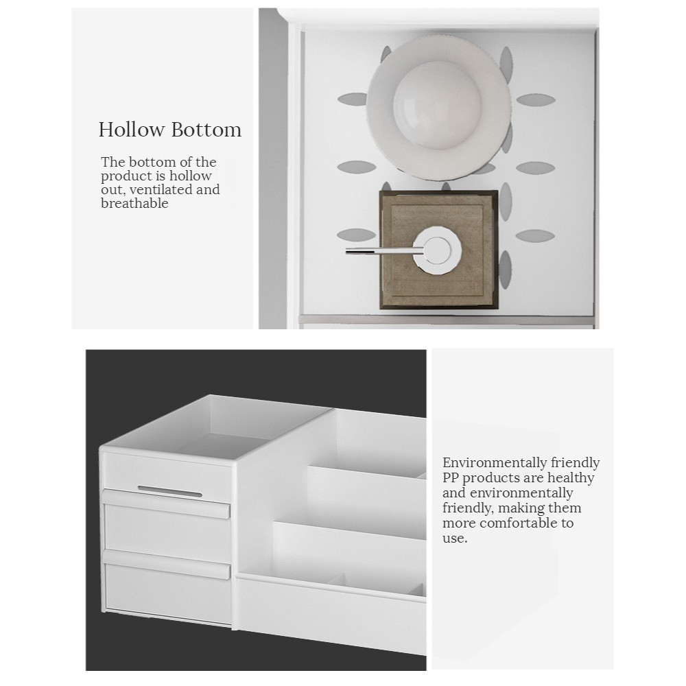 Hộp Đựng Đồ Trang Điểm Cỡ Lớn B714 Thiết Kế Tiện Dụng