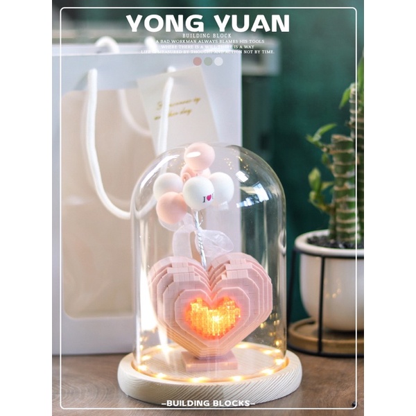 Lego trái tim tỏ tình bao ăn 😍