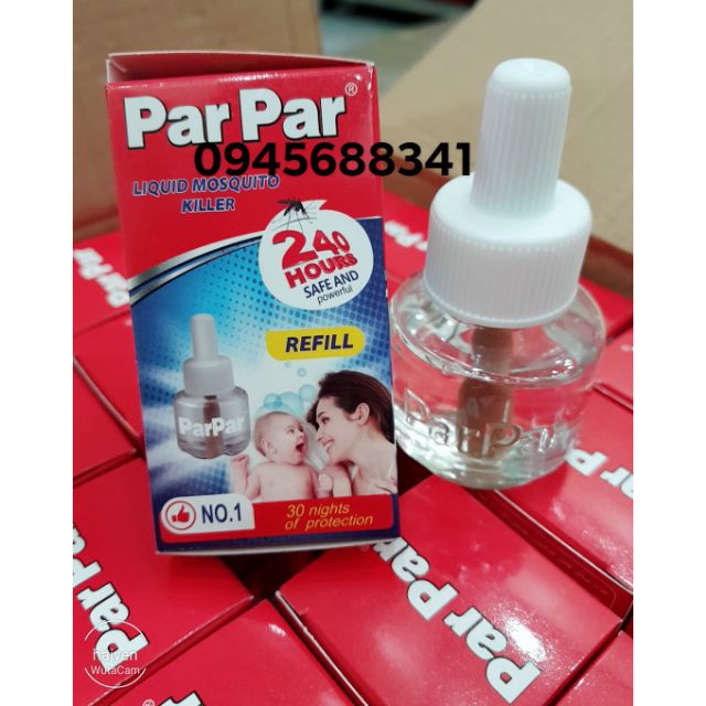 Tinh dầu đuổi muỗi parpar