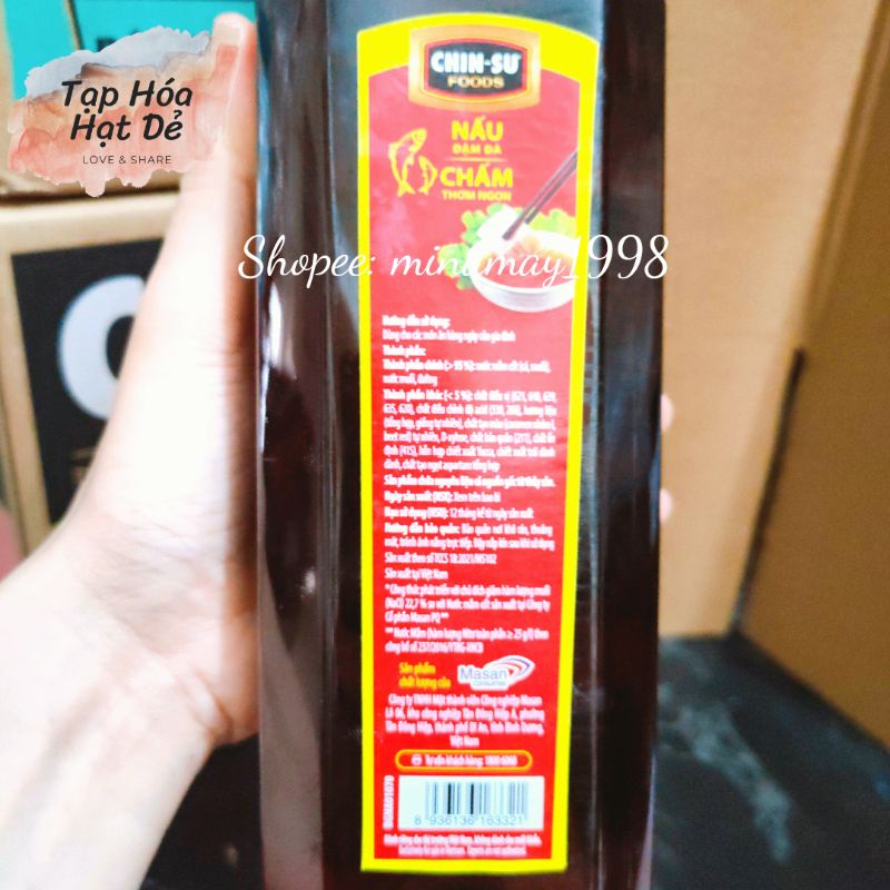 Nước mắm Nam Ngư 10 độ đạm chai 900ml