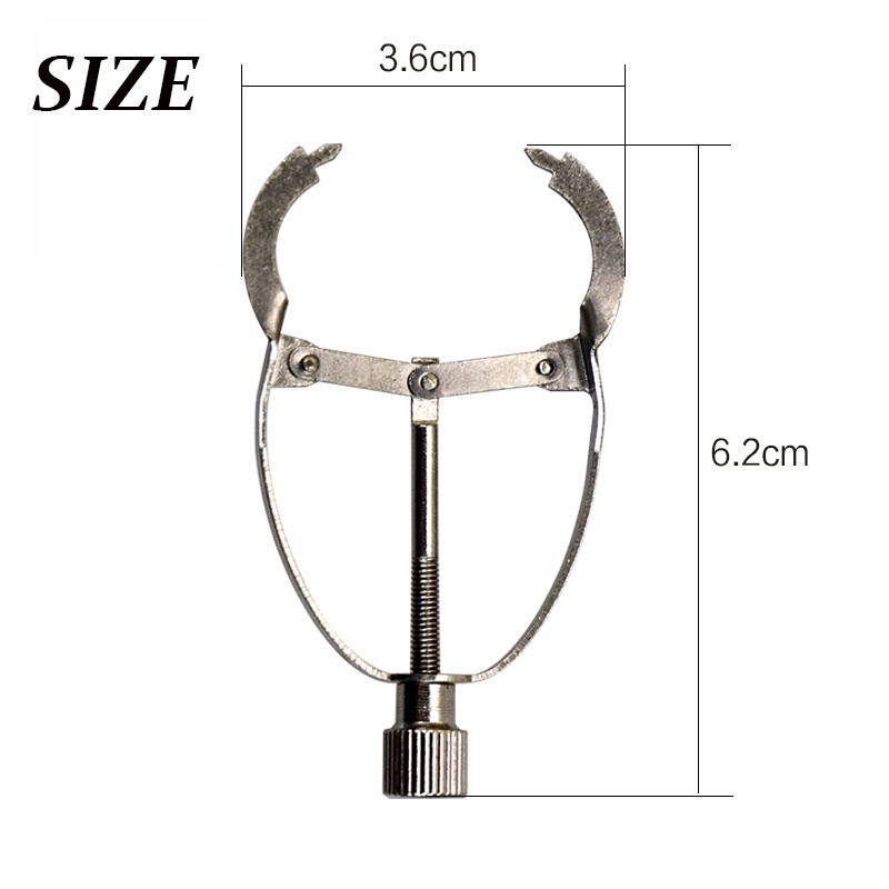 [Hàng mới về] Kẹp giữ trám nha khoa bằng thép không gỉ 6.5cm tiện lợi