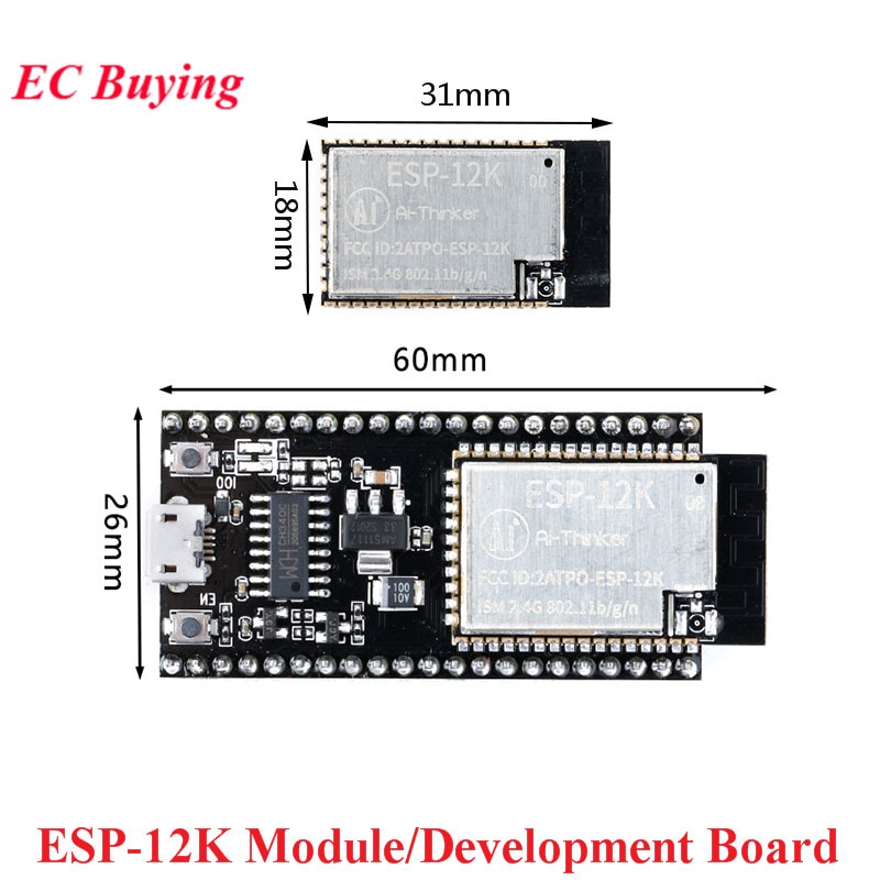 Bảng Mạch Phát Triển ESP-12K ESP32 S2 ESP8266 ESP-12 ESP32-S2 NodeMcu Node MCU Lua ESP12