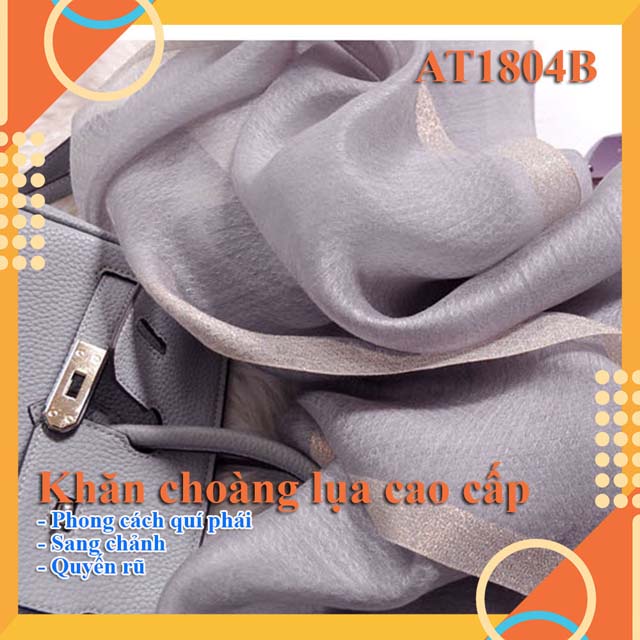Khăn quàng cổ nữ AT1804 thời trang cao cấp - thời tiết Đà Lạt
