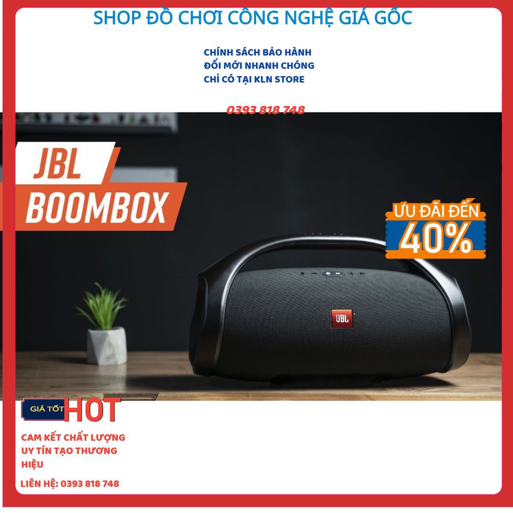 Loa Bluetooh Boombox có quai xách tiện dụng, có đủ màu sắc lựa chọn+ Bảo Hành 6 Tháng Lỗi 1 Đổi 1