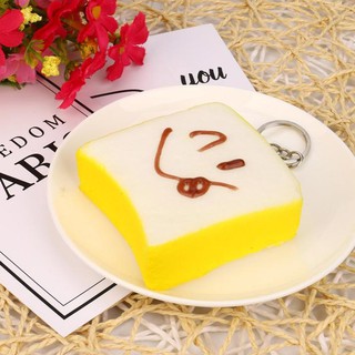 5pcs Medium mini Soft Bread Toys Key