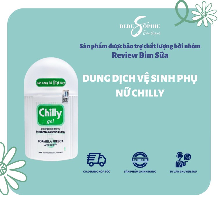 CHÍNH HÃNG - Dung dịch vệ sinh phụ nữ CHILLY