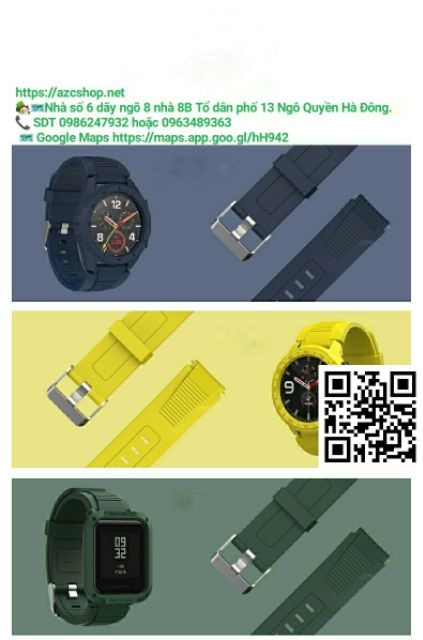 Dây Big Sport Sikai Smartwatch 20MM-22MM - Chốt Thông Minh