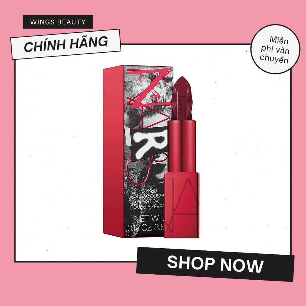 NARS - Son thỏi Spiked Audacious Lipstick 3.6g