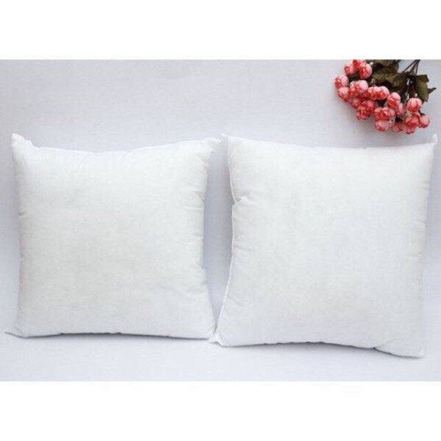 Combo 10 Ruột Gối Vuông Tựa Trang Trí 45cm x 45cm (Hàng đẹp, chuẩn, căng)