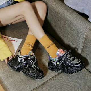 (Sẵn đen 37)[Order] Giày Độn Đế Nữ Ulzzang