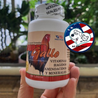 SUPER GALLO,Tăng lực bổ sung dinh dưỡng hoàn hảo cho gà đá