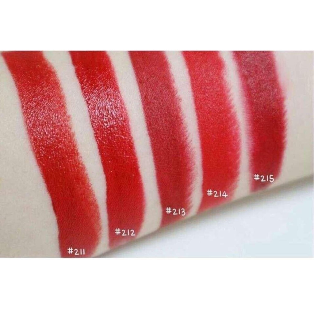 Combo 5 thỏi son 3-C.E red mini