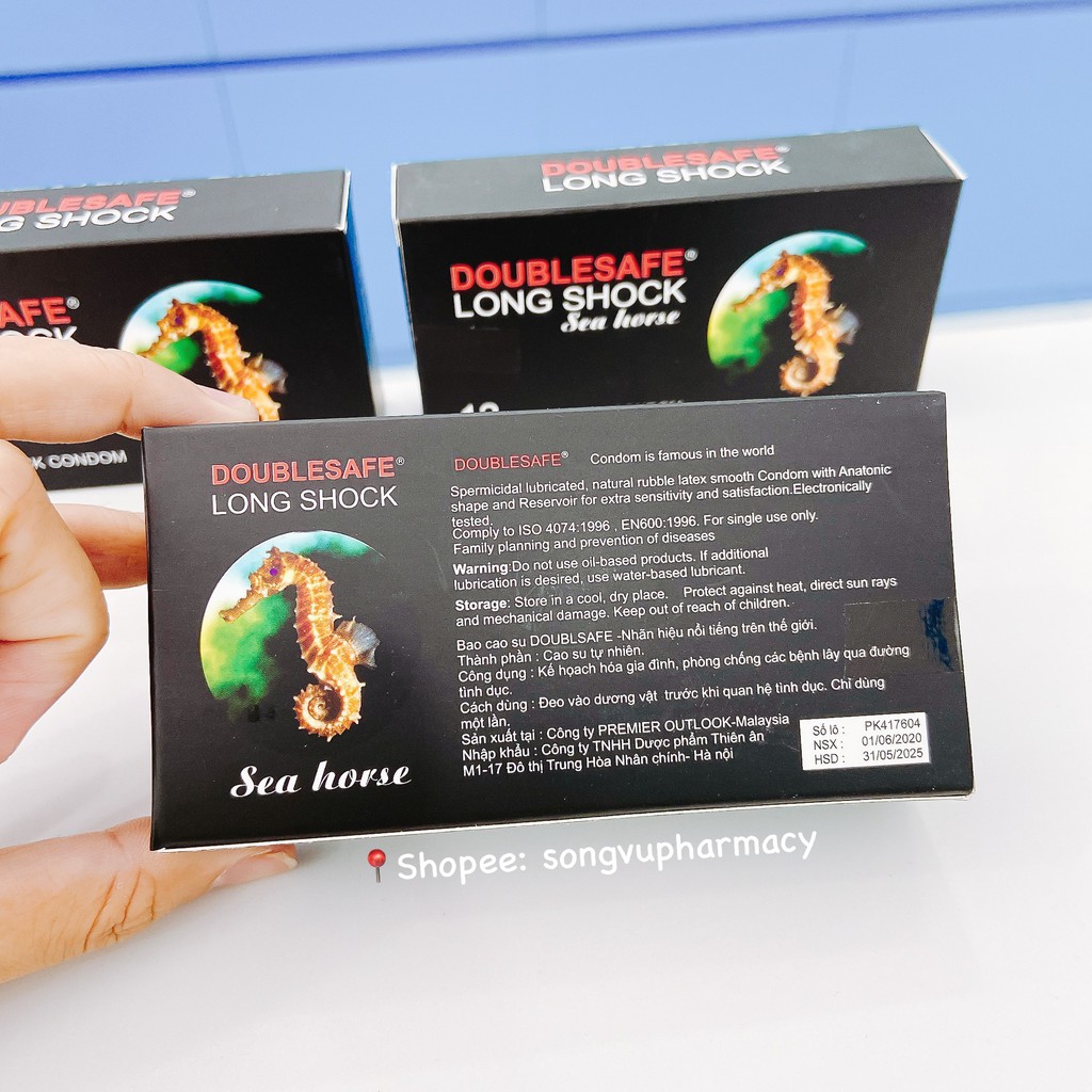 Bao cao su Longshock Cá ngựa kéo dài thời gian