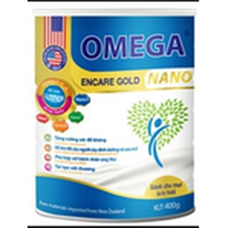 Sữa bột omega nano encare gold lon 400gr