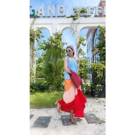 ĐẦM 2 DÂY 4 MÀU FREESIZE- minh phupy