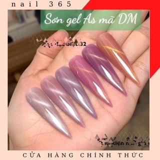 Sơn gel AS sơn thạch mắt mèo - DM ( chai đen )