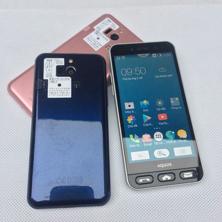 Điện thoại nhật sharp aquos hybrid 401sh-4g lte - tgs23