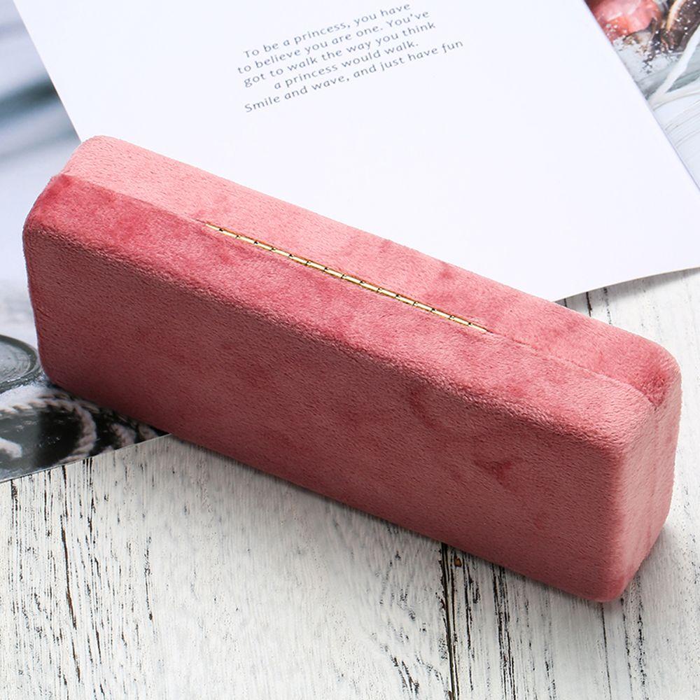 Hộp Đựng Kính Màu Trơn Phong Cách Hàn Quốc Đơn Giản Ốp