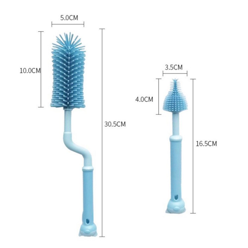 Cọ rửa bình sữa và núm ty MATYDO mềm mại an toàn cao cấp CB01