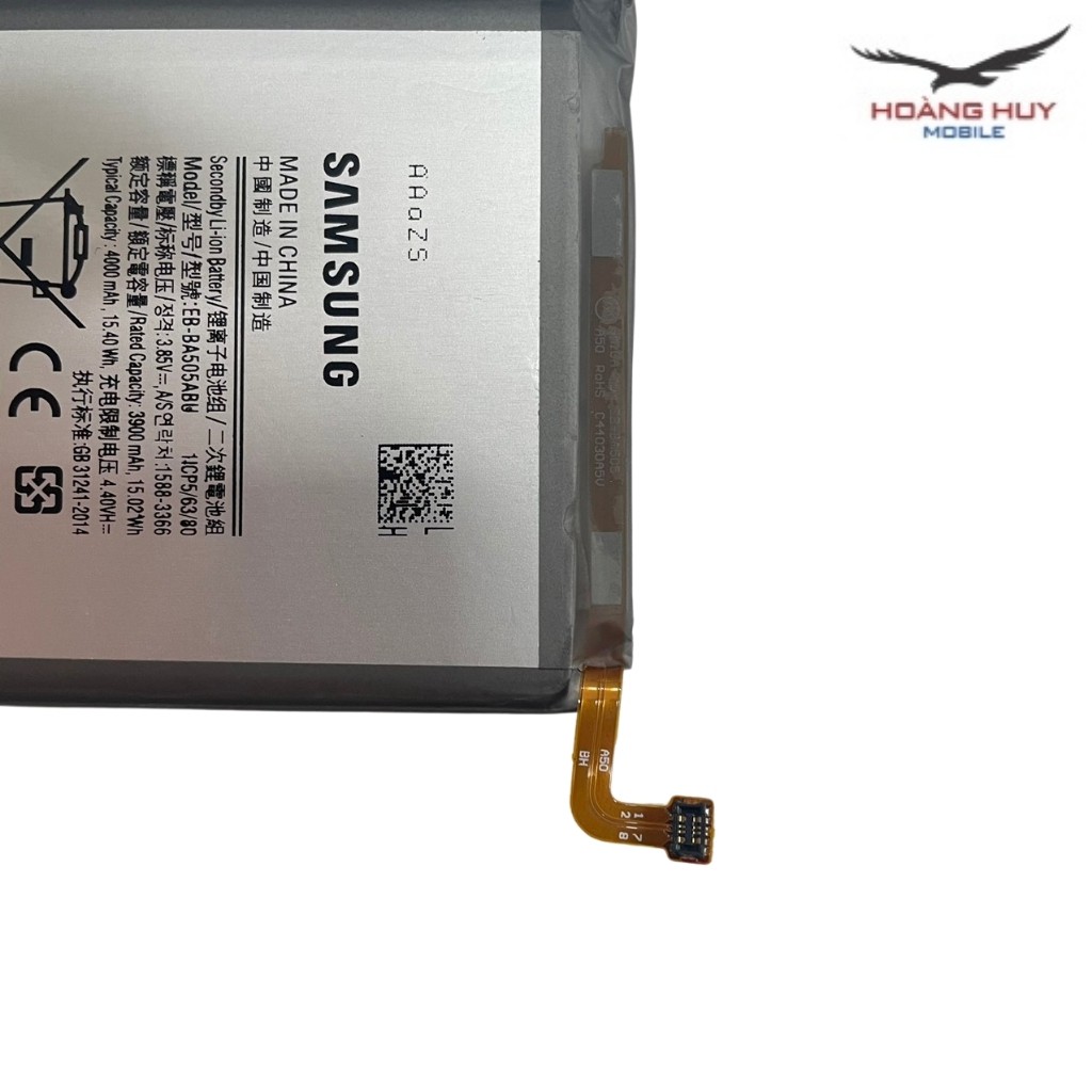 Pin Samsung Galaxy A20,A30,A30S,A50,A50S EB-BA505ABU Dung Lượng 4000mAh Hàng Zin Nhập Khẩu Bảo Hành 6 Tháng