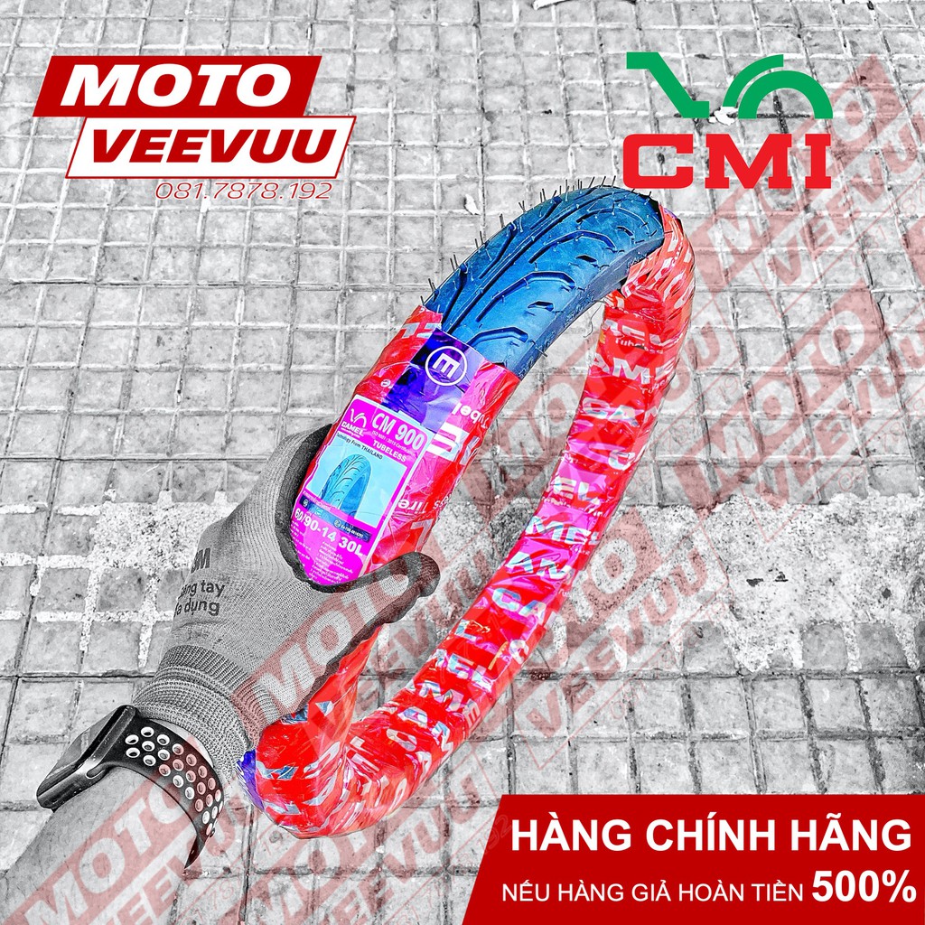 Vỏ lốp xe máy Camel CRV Cheetah 60/90-14 TL 900 Gai Dunlop (Lốp không ruột)