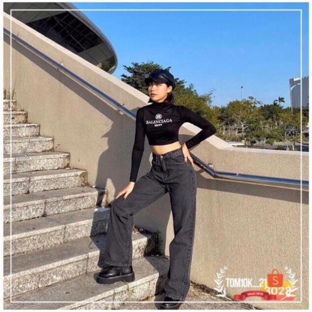 Quần 🦋 JEANS nam và nữ dáng suông ống rộng chất vải bò lên form đẹp mix kèm áo thun áo khoác hay sơ mi áo kiểu xịn