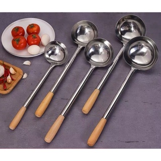 Vá xào inox cán gỗ
