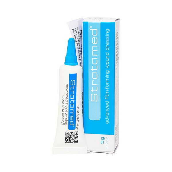Kem sẹo Stratamed 5g hỗ trợ làm lành vết thương hở và giúp mờ sẹo thâm, sẹo lồi, sẹo lõm