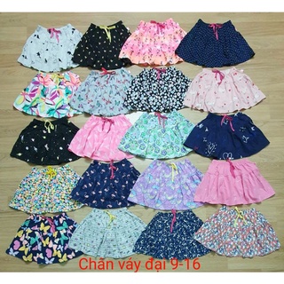 Chân váy bé gái size đại bé 24kg đến 35kg