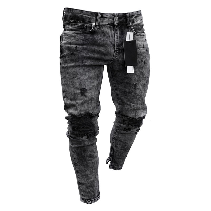 Quần jeans nam Spring slim fit denim