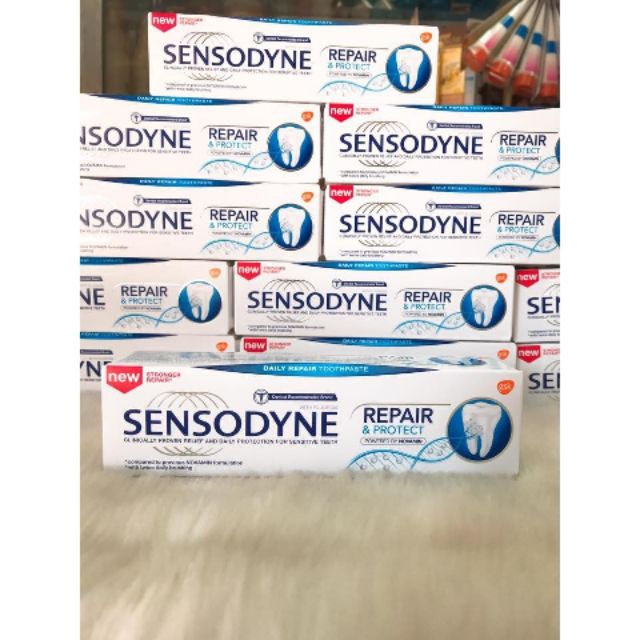 (100g) Kem đánh răng phục hồi răng nhạy cảm Sensodyne Repair &amp;