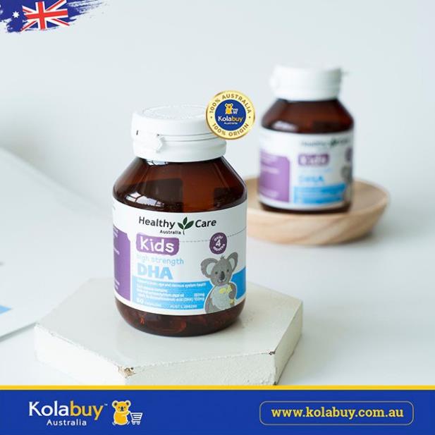 Viên bổ sung DHA cho bé Healthy Care DHA 60 Viên của Úc